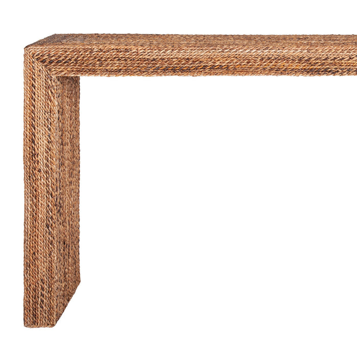 Soren Braided Seagrass Console