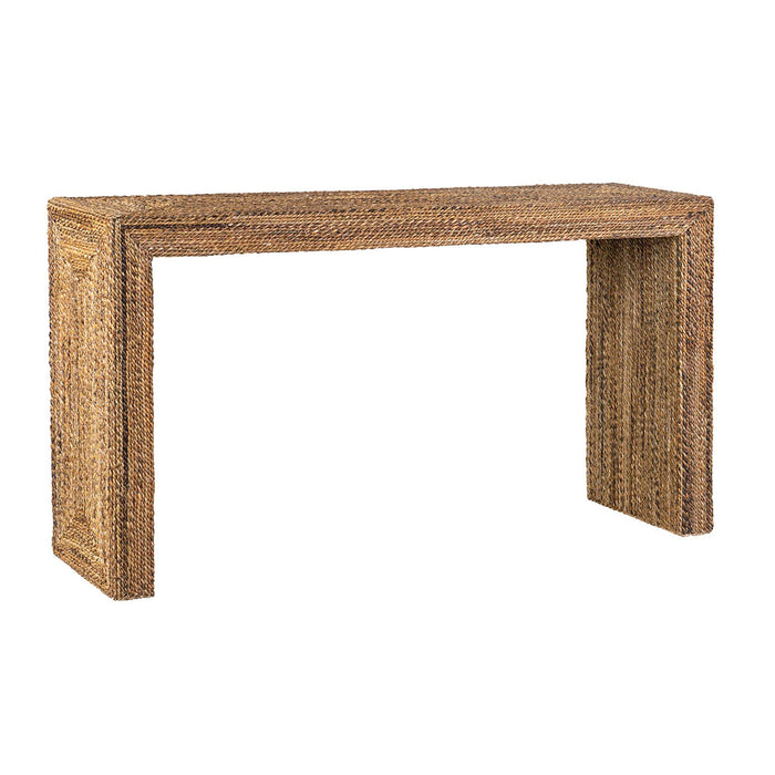 Soren Braided Seagrass Console