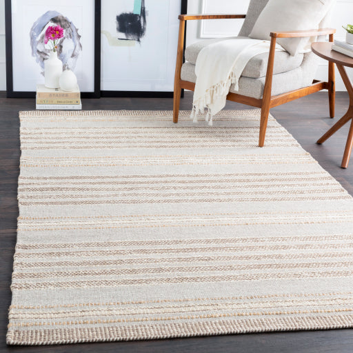 Thebes Taupe Cream Rug