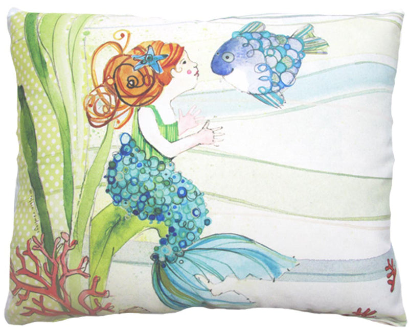 Tiny Mermaid Pillow