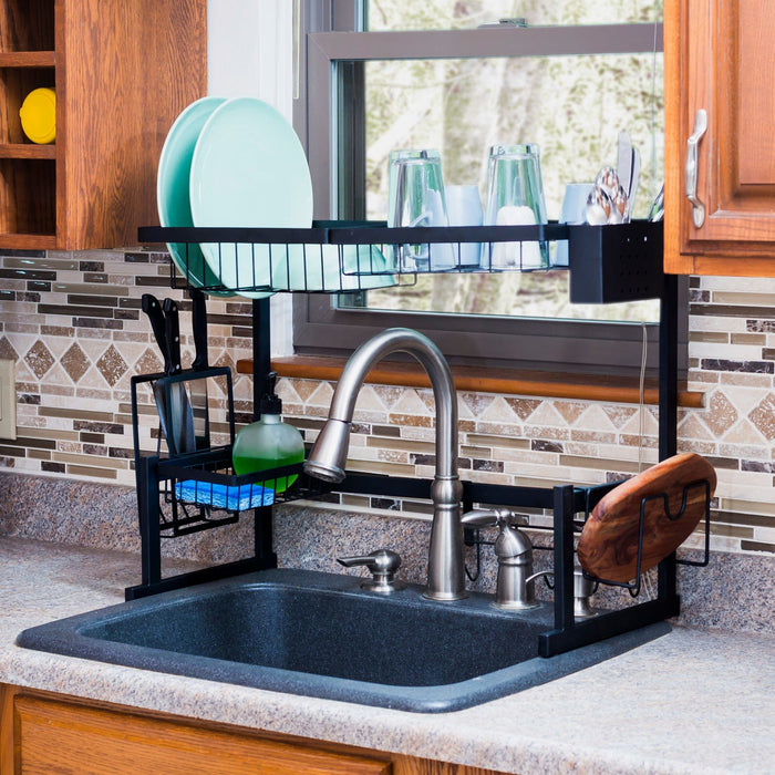Over The Sink Steel Kitchen Station