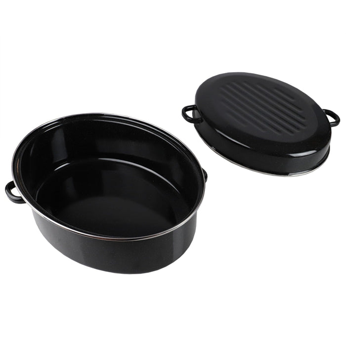 16" Enamel Roaster