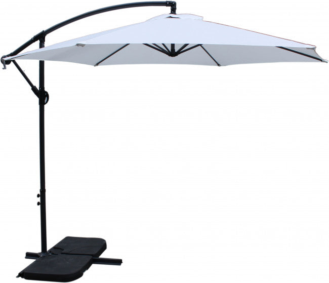 10ft Off-White Cantilever Umbrella